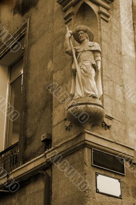 Statue in Aix-en-provence