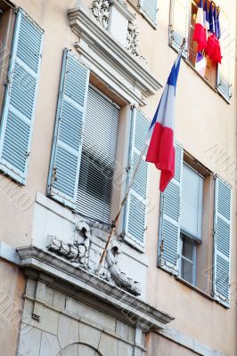 Buildings in Antibes