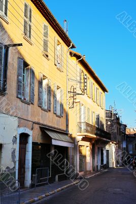 Buildings in Antibes