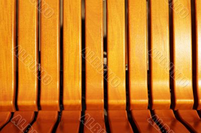 Wooden bench texture