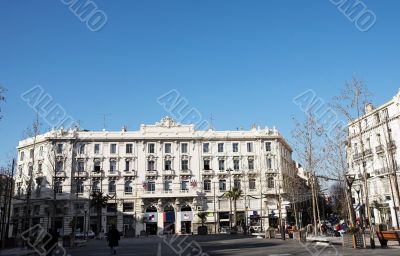 Buildings in Antibes