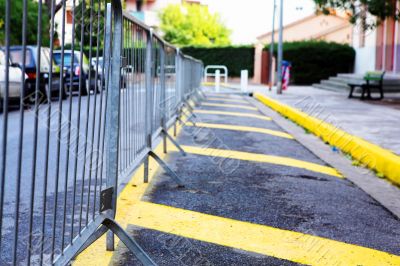 Parking barrier