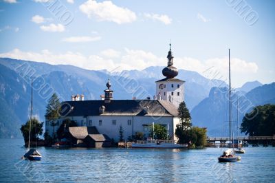 The castle of Schloss Ort (Austria)