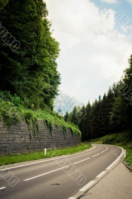 Alpine road