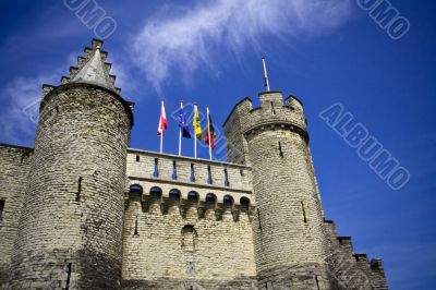 The Steen castle. Antwerpen