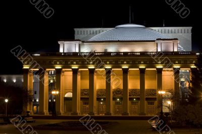 Theatre of Opera and Balet. Night