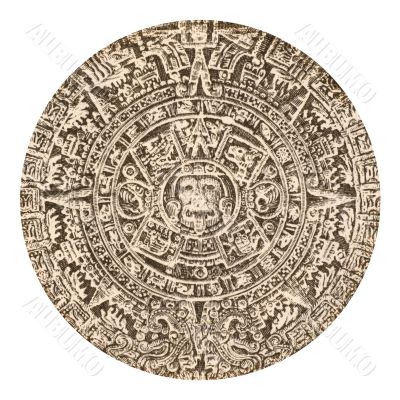 Aztec Calendar Sun Stone