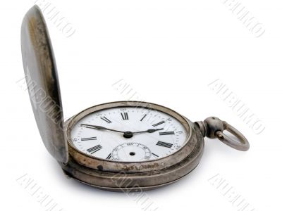 silver pocket watch