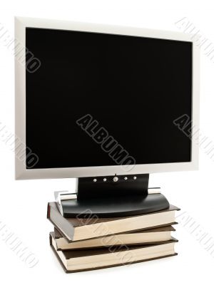 monitor on the books