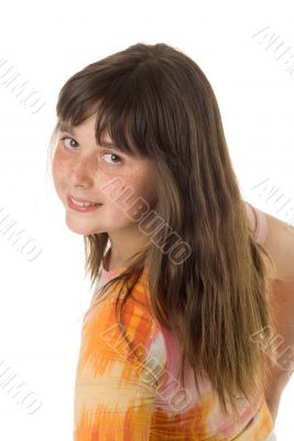 The girl