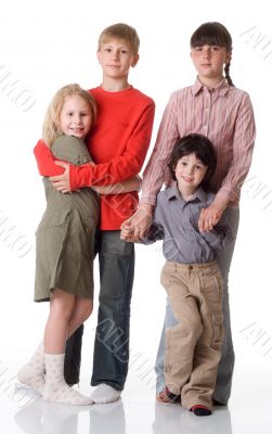 Four childrens