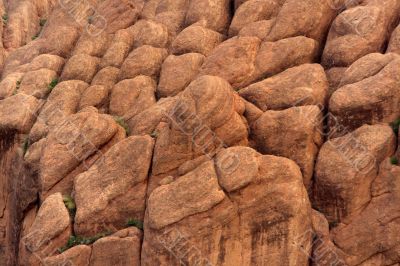 atypical oval rock formations