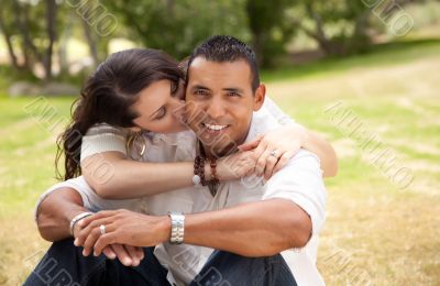 Happy Couple in the Park
