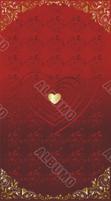 Heart silhouettes
