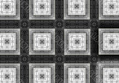 Pattern glazed tiles