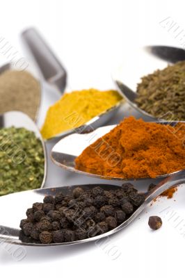 various spices