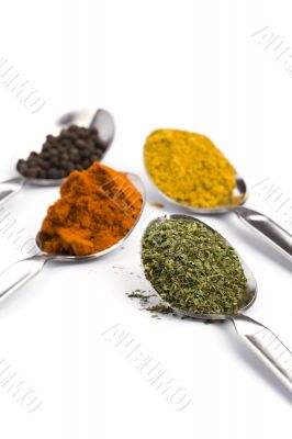 various spices