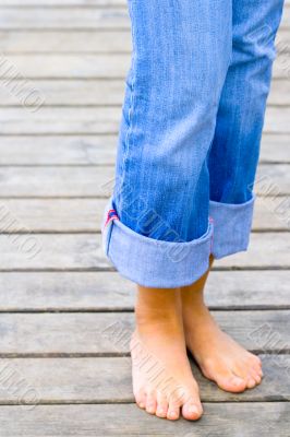 female legs