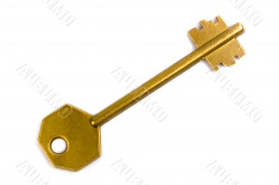 old golden key