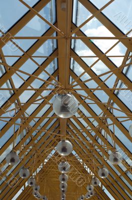 foot bridge interior closeup
