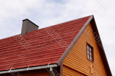 Restored wooden house
