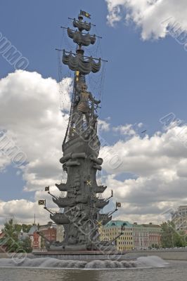 statue Russian tsar Peter