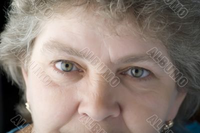woman portrait closeup
