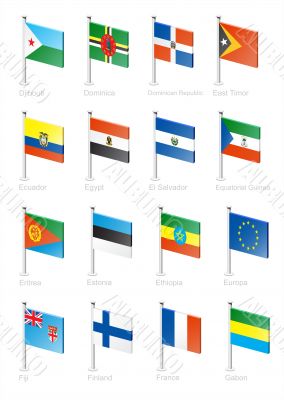 Flag icon set -part 4