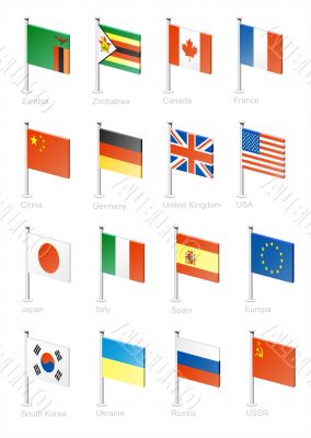  Flag icon set -part 13