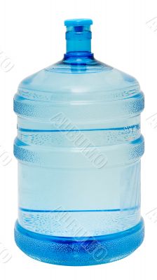 Large bottle isolated