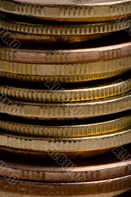 coins closeup