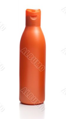 Bottle shampoo isolated