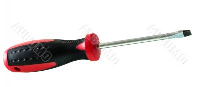 Screw-driver is isolated