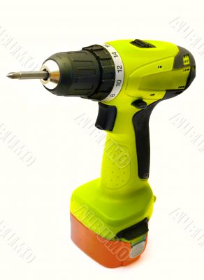 Screwdriver isolated