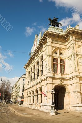 Statue on top of building in Vienna