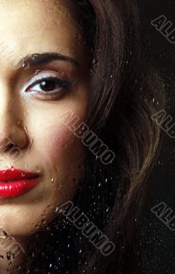 Wet glass