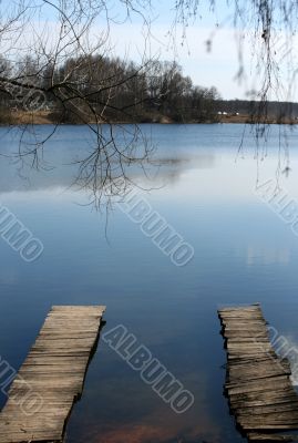 Wooden bridges