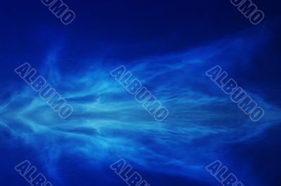 Abstract blue background.