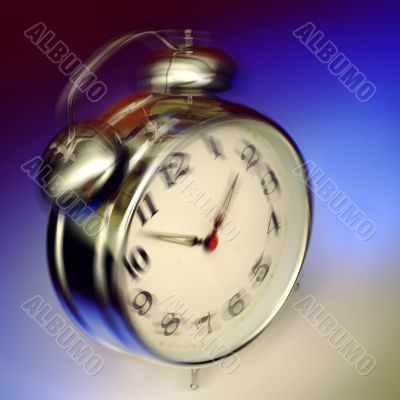 Alarm Clock. Blurry view
