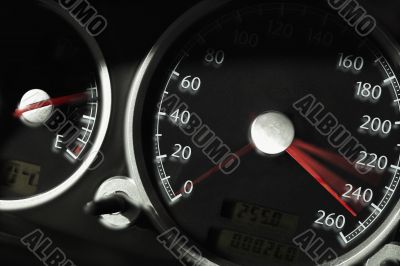 Increasing Numbers on Speedometer