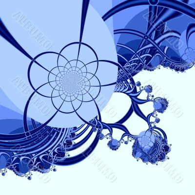 an abstract background