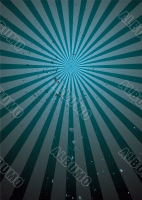 radiate blue grunge