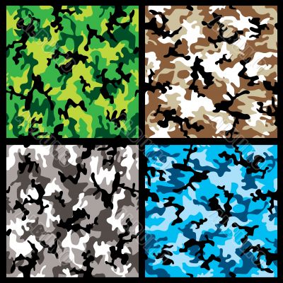 camouflage set