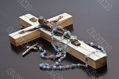 Jesus and rosary