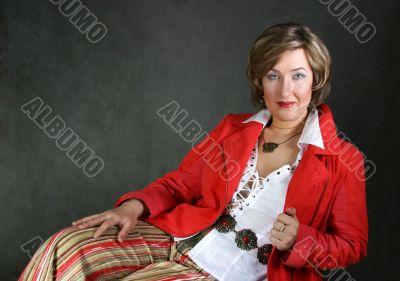 Portrait of the woman