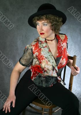 Portrait of the woman