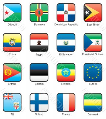 Flag icon set part 4