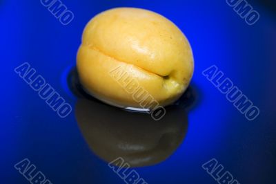 apricot in the water
