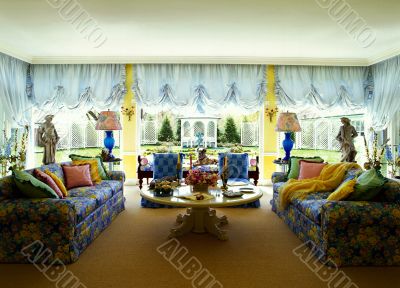 living room. interior.
