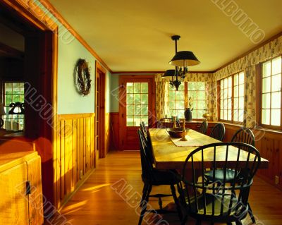 dining room. Interior.